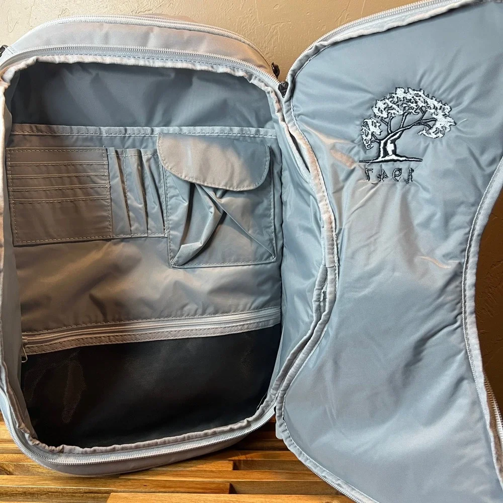 Stitch Golf Jubilee 2024 Blue Gray Backpack 1947 Tree Logo Laptop Bag